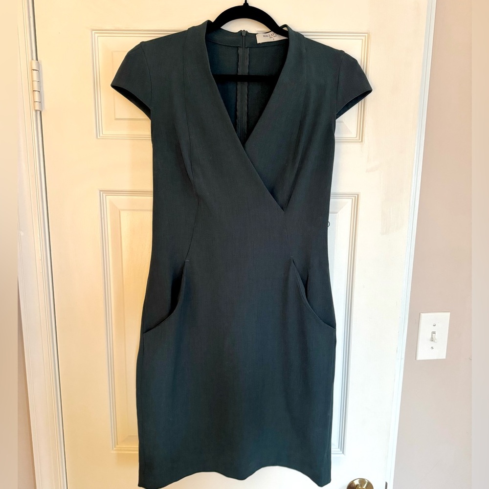 MM Lafleur Felisa dress in deep sea